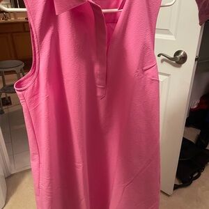 NWT Vineyard Vines Bright Pink Performance dress